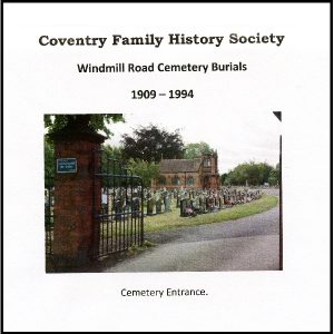 Windmill Road Cemetery Burials 1909 – 1994