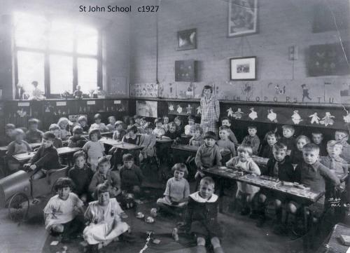 St John School c1927 - from Paul Salisbury