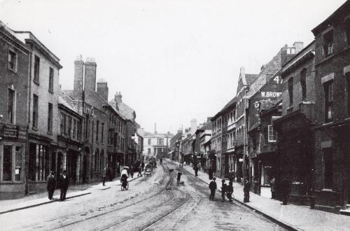 Bishop Street c1910   -   Images reproduced by kind permission of Culture Coventry Trust/Coventry Archives