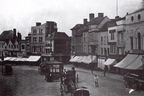 Broadgate c1875   -   Images reproduced by kind permission of Culture Coventry Trust/Coventry Archives