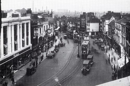 Broadgate north c1931   -   Images reproduced by kind permission of Culture Coventry Trust/Coventry Archives