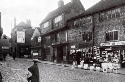 Bull Ring and Butcher Row c1935   -   Images reproduced by kind permission of Culture Coventry Trust/Coventry Archives