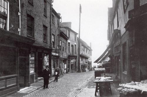 Butcher Row    -   Images reproduced by kind permission of Culture Coventry Trust/Coventry Archives