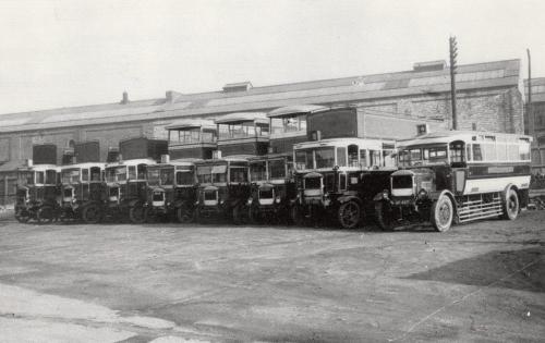 Corporation Transport Buses    -   Images reproduced by kind permission of Culture Coventry Trust/Coventry Archives