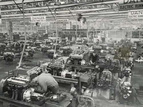 Jaguar - Browns Lane - 1956