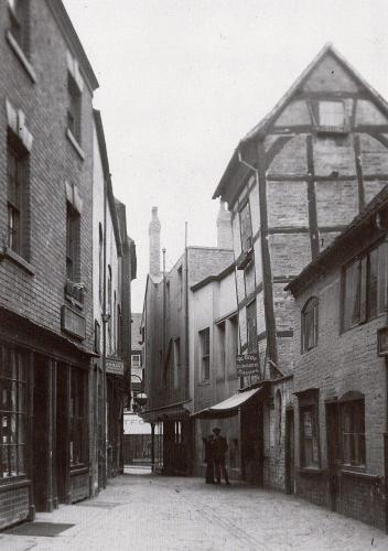 Little Butcher Row    -   Images reproduced by kind permission of Culture Coventry Trust/Coventry Archives