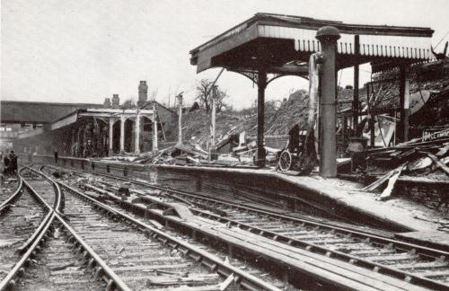 Railway Station 1940   -   Images reproduced by kind permission of Culture Coventry Trust/Coventry Archives